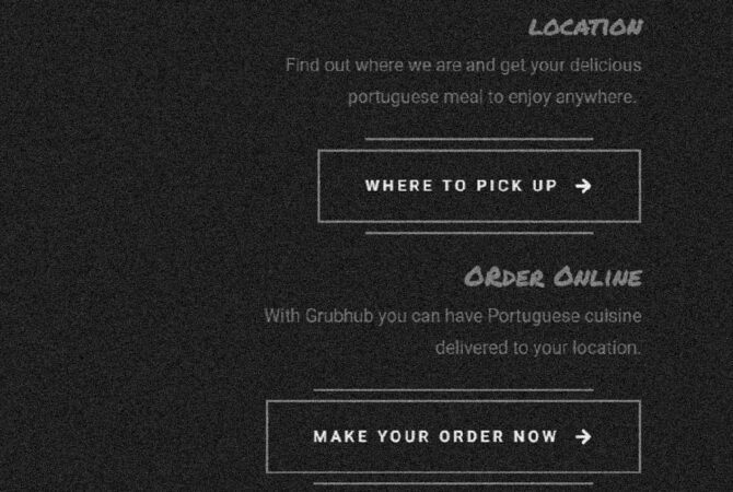 website restaurante